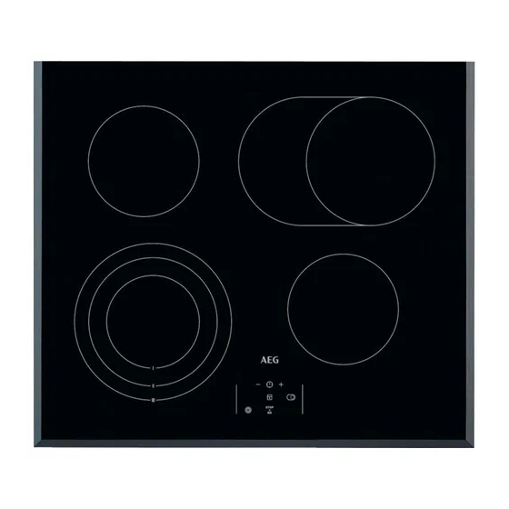 AEG HE634070FB Benutzerhandbuch