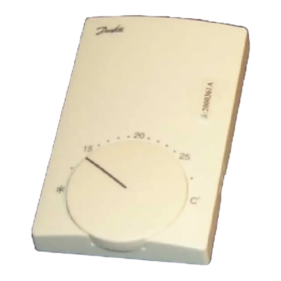 Danfoss CFR Bedienungsanleitung