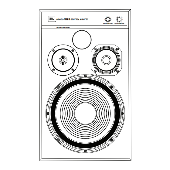 Harman JBL 4312G Bedienungsanleitung