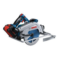 Bosch GKS Professional 18V-68 GC Originalbetriebsanleitung