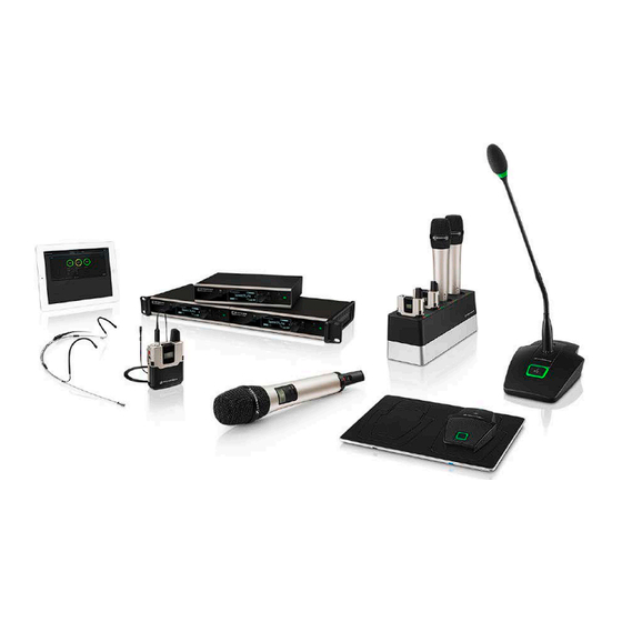Sennheiser SpeechLine Digital Wireless Series Handbuch