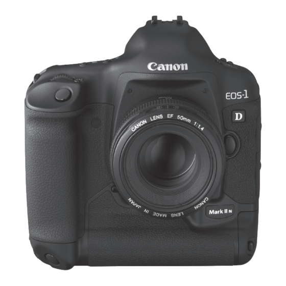 Canon EOS-1D Mark II N digital Bedienungsanleitung