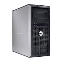 Dell Optiplex 760 Installierung Und Schnellreferenzhandbuch