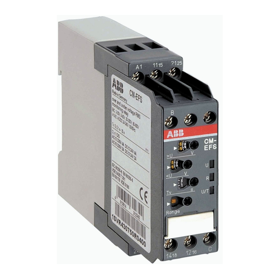 ABB CM-EFS.2 Betriebs- Und Montageanleitung