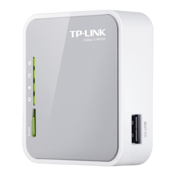 TP-Link TL-MR3020 Handbuch