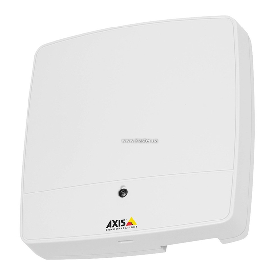 Axis A1001 Installationsanleitung