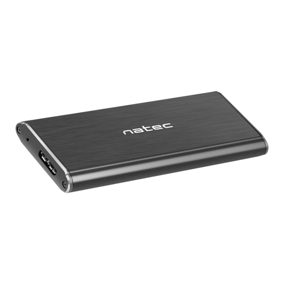 Natec RHINO M.2 Bedienungsanleitung