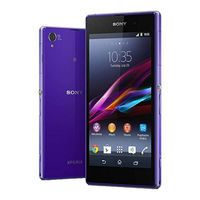 Sony Xperia Z1 Compact Bedienungsanleitung