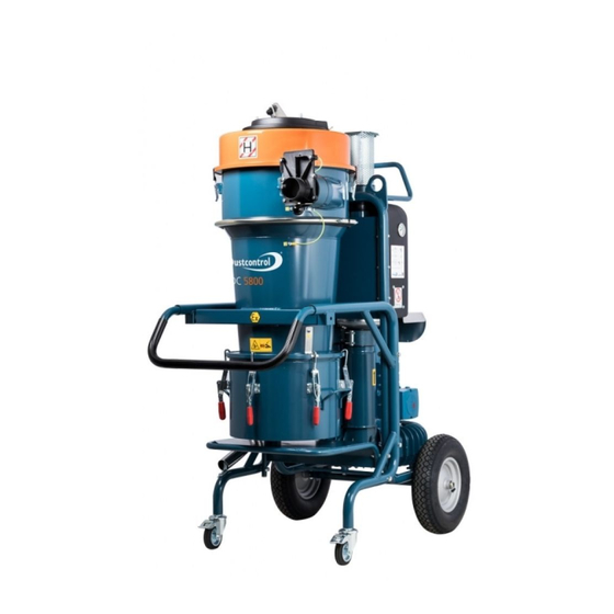 Dustcontrol DC 3800 Turbo EX Originalbetriebsanleitung