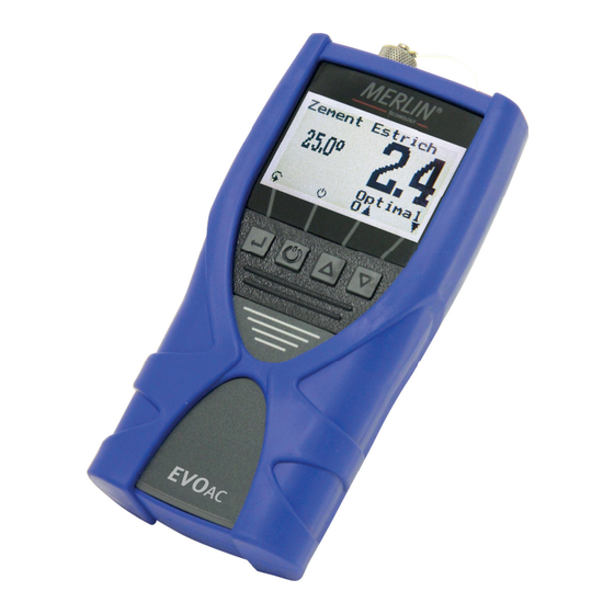 Merlin EVO AC Bedienanleitung