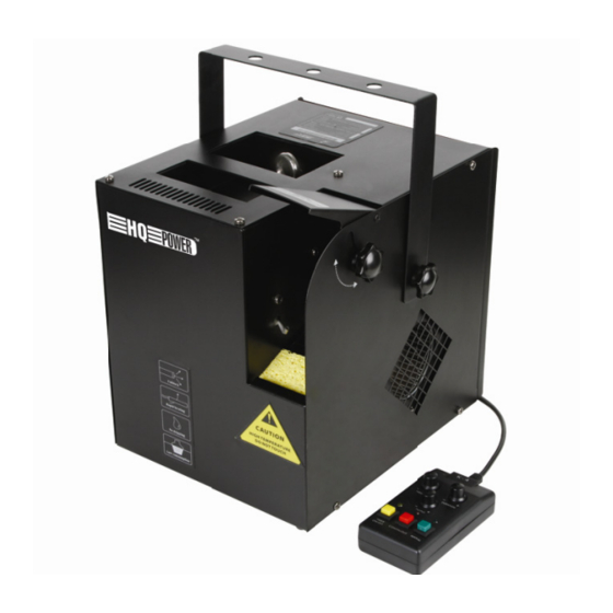 HQ Power VDP600HZ Bedienungsanleitung
