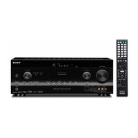 Sony STR-DN1020 Bedienungsanleitung