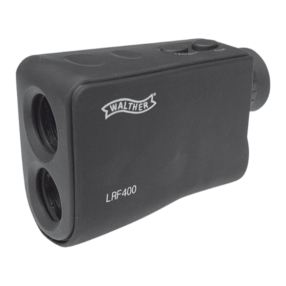 Walther LRF400 Bedienungsanleitung