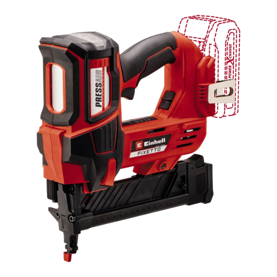 EINHELL FIXETTO 18/38 S Originalbetriebsanleitung