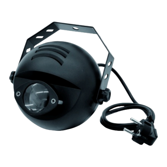 EuroLite LED PST-9W RGB DMX Spot Bedienungsanleitung