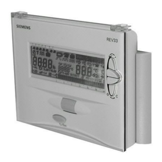 Siemens REV33 Handbuch