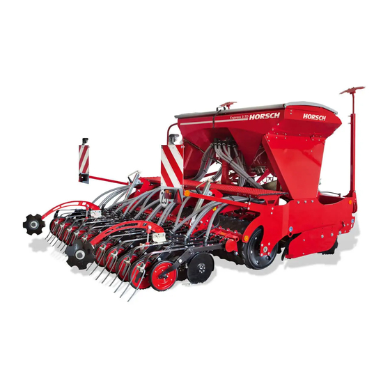 HORSCH Express TD Betriebsanleitung
