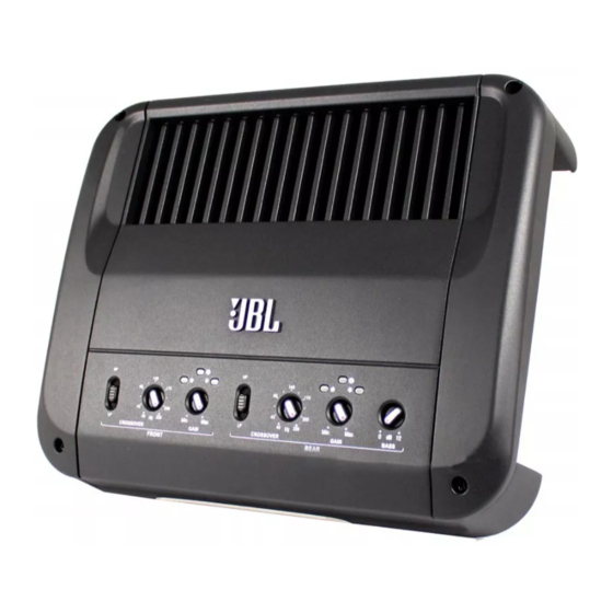 JBL GTO-804EZ Bedienungsanleitung