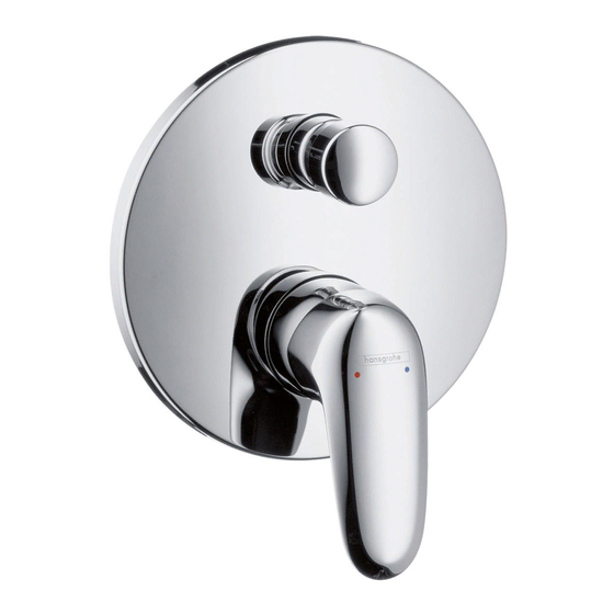 HANSGROHE Metropol E 14475 Serie Montageanleitung