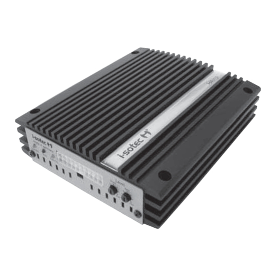 I-Sotec i-soamp-4 Bedienungsanleitung