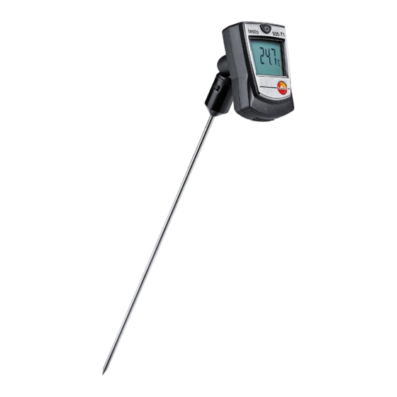 testo 905-T1 Bedienungsanleitung