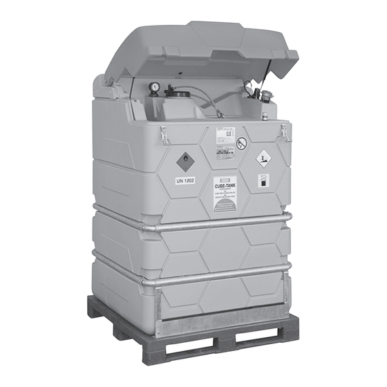 CEMO CUBE-Tank Mobil 1.000 l Bedienungsanleitung