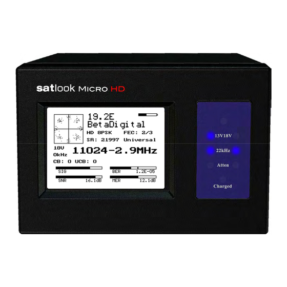 emitor Satlook Micro HD Bedienungsanleitung