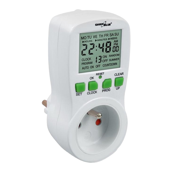 Gree Blue GB107 Bedienungsanleitung