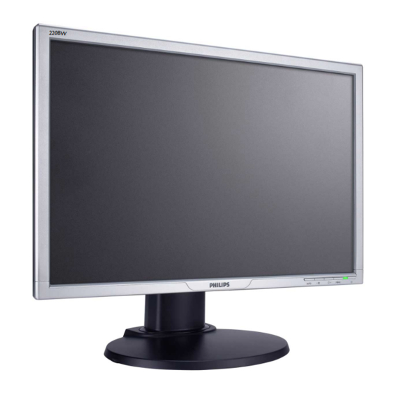 Philips 220BW8 Handbuch