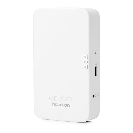 Aruba Instant On AP11D Installationsanleitung
