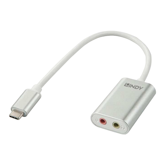 Lindy 42711 Benutzerhandbuch