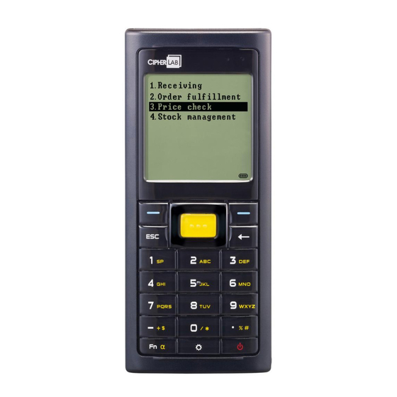 CipherLab 8200 Kurzanleitung