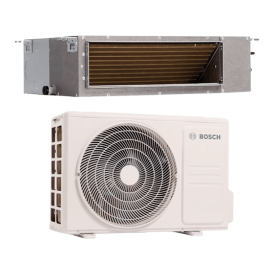 Bosch Climate 5000 L Installationsanleitung