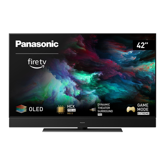 Panasonic 42Z90AE9 Bedienungsanleitung