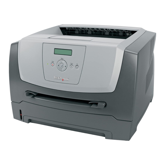 Lexmark E352dn Bedienungsanleitung