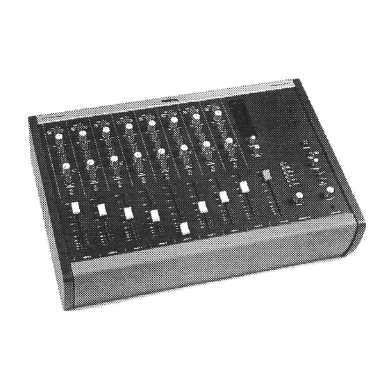 Revox Recording 8 Bedienungs- Und Serviceanleitung