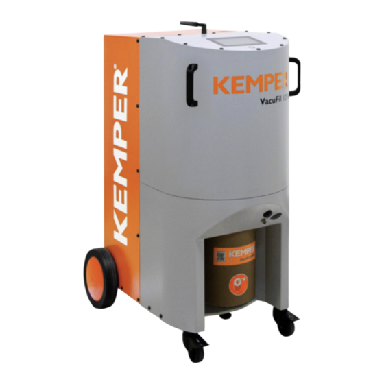 Kemper VacuFil 125 Betriebsanleitung