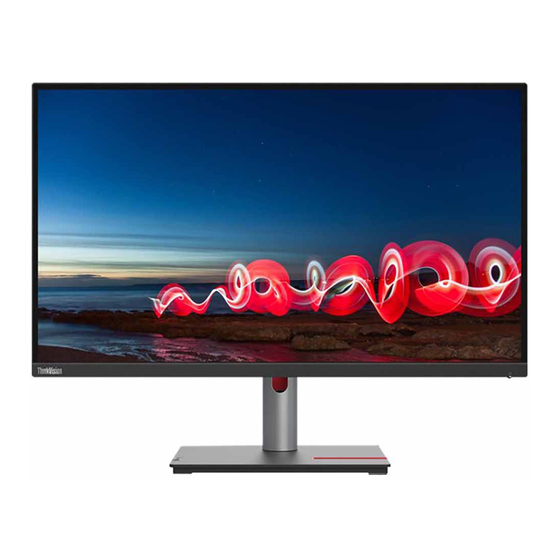 Lenovo ThinkVision T27i-30 Bedienungsanleitung