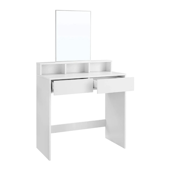Songmics VASAGLE RDT113 Bedienungsanleitung