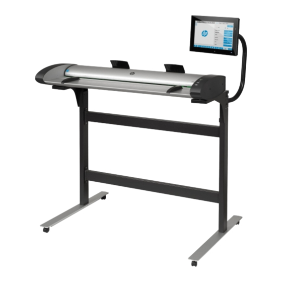 HP Designjet SD Pro Scanner Einführende Informationen