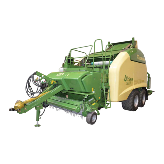 Krone Ultima CF 155 Originalbetriebsanleitung