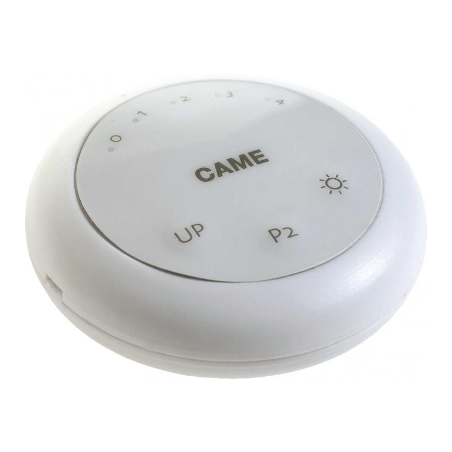 CAME STRAUSS LIGHT KLT Bedienungsanleitung