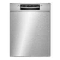 Bosch SMU2ITS33E Gebrauchsanleitung