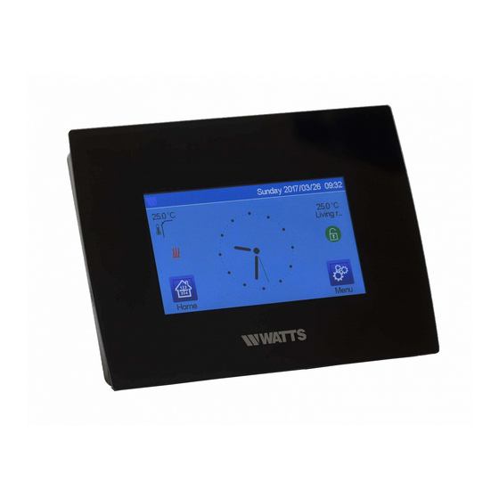 Watts Vision BT-CT02 Installations- Und Bedienungsanleitung