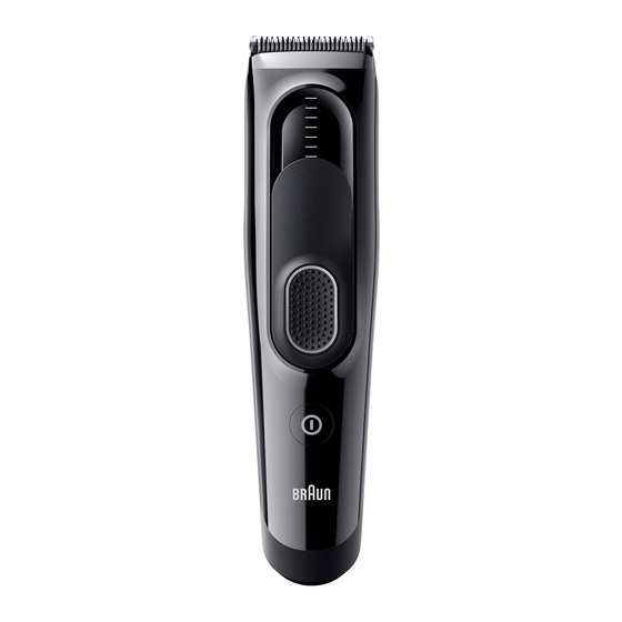 Braun HC 5050cb Bedienungsanleitung