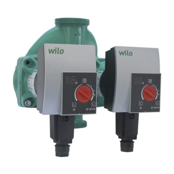 Wilo Yonos PICO-D 30/1-6 Einbau- Und Betriebsanleitung