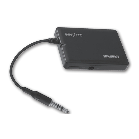 Cellular Line BTSPLITTER35 Bedienungsanleitung
