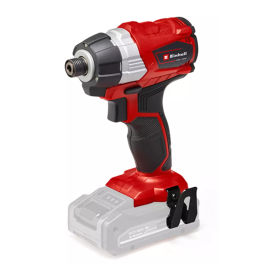 EINHELL TP-CI 18 Li BL Originalbetriebsanleitung