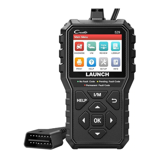 LAUNCH CR529 OBD2 Schnellstartanleitung