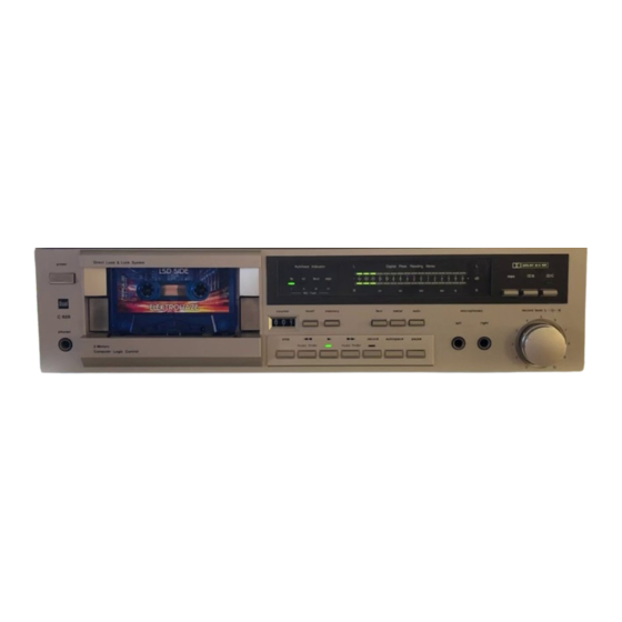 Dual C 826 Serviceanleitung